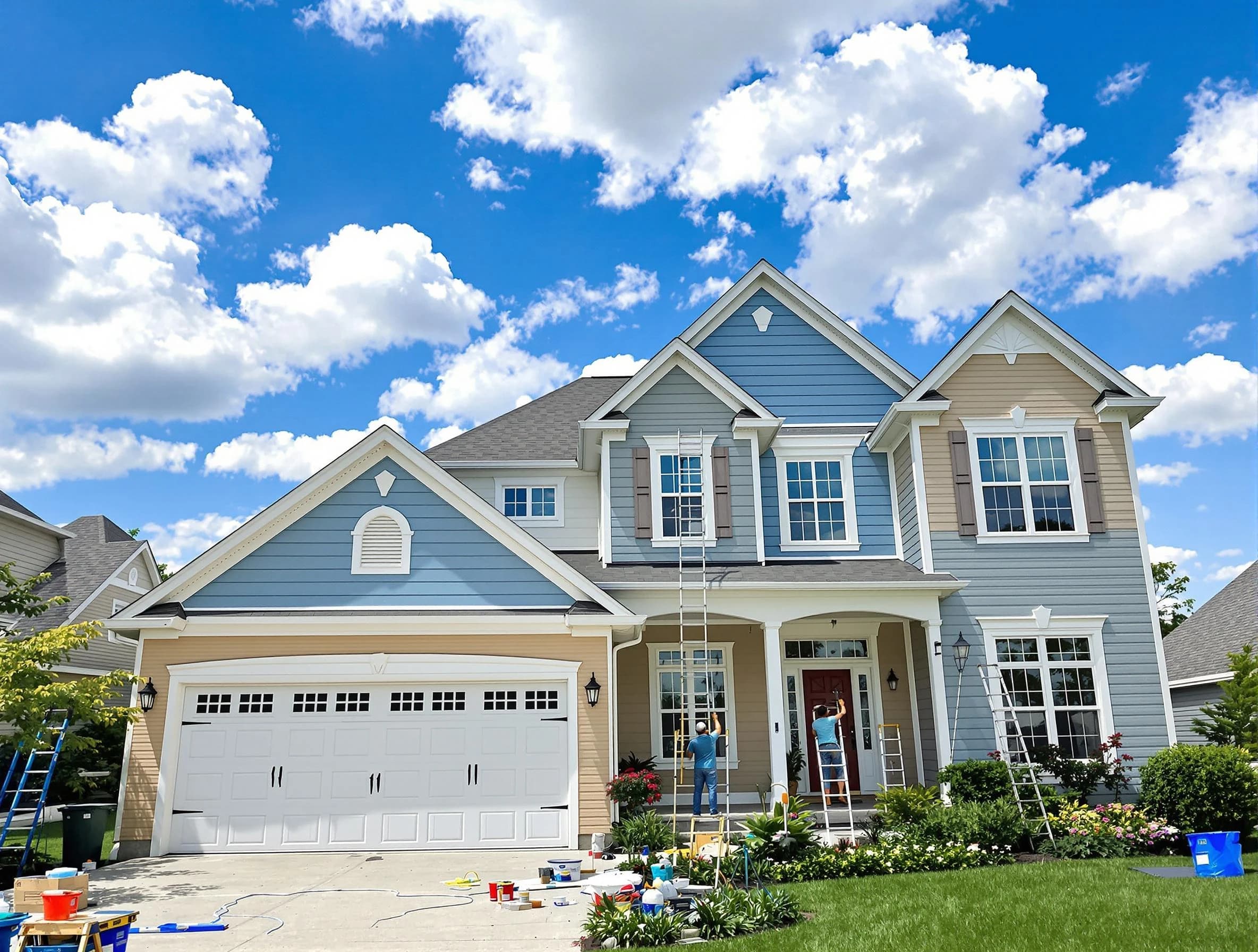 Professional house painting by Fountain Hills House Painters experts in Fountain Hills, AZ